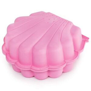 Paradiso Shell Sandpit Pink –2‑Piece Water & Sand Play Set