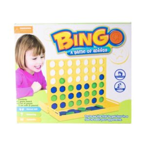 Four in a Line Classic Strategy Toy for Smart Family Play