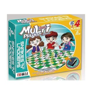 Snakes N Ladders Creative Educational Animal-Themed Family Game for Kids