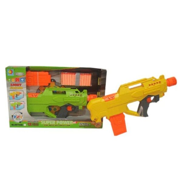 SUPER POWER SEMI AUTO SOFT BULLET GUN - Image 2
