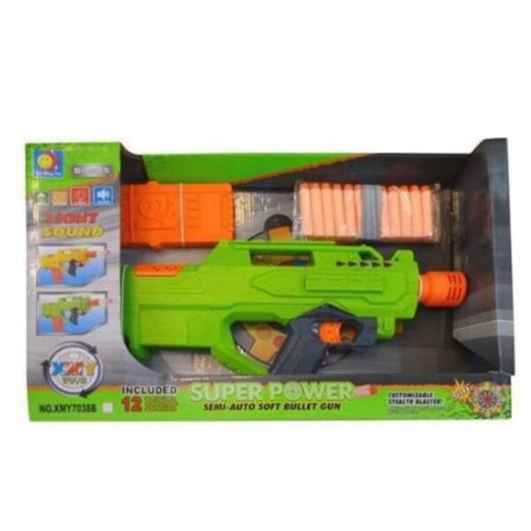 SUPER POWER SEMI AUTO SOFT BULLET GUN