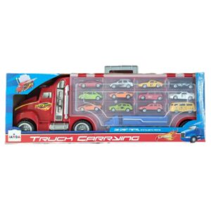 TRUCK CARRY CASE WITH 12 DIECAST CARS