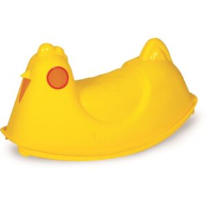 Paradiso Yellow Toddler Rocker – Made in Belgium | Safe, Durable & Stylish Kids' Toy