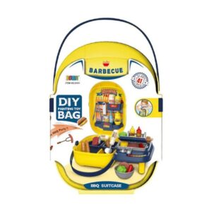DIY Barber Bag Educational Toy for Kids Filled with Colourful Fun & Creativity (Yellow)