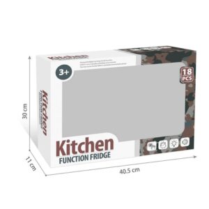Kitchen Function Fridge Playset – Creative Educational Role‑Play Toy for Kids 3+ 🎉