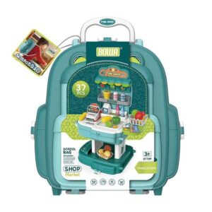 2in1 School Bag Supermarket Play Set Toy Creative Educational Role‑Play for Kids